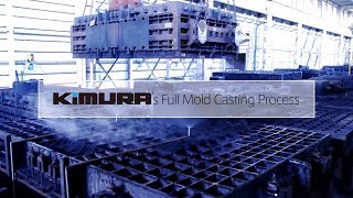 The Full Mold Casting of Kimura Foundry English Ver.  木村鋳造所のフルモールド鋳造法 英語