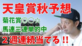 天皇賞秋 2020 競馬予想 WARPTV 競馬チャンネル