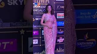 Meenakshi Chaudhary spotted at SIIMA Awards 2022 Red Carpet - TV9