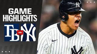 Rays vs. Yankees Game Highlights (4/19/24) | MLB Highlights
