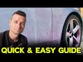 How to Remove Black Spots From Car Paint  