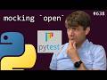 mocking python's open() function