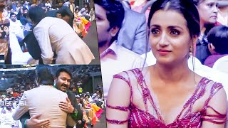 Warm Greetings Of Dhanush By Touching Mohanlal's Feet In the Award Night | SIIMA