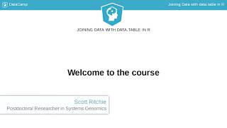 R Tutorial: Joining Data with data.table in R | Intro