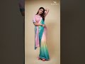 alia bhatt wearing rangkaat satin chinon with fancy look saree collection at best rate 1