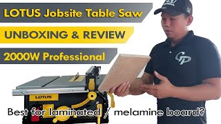 Wag ka muna bumili, Panoorin mo ito | LUTOS TABLE SAW UNBOXING & REVIEW