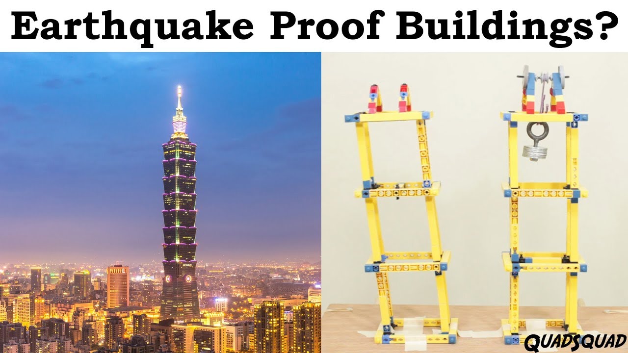 Earthquake Proof Buildings? Science Fair Project With Justin - YouTube