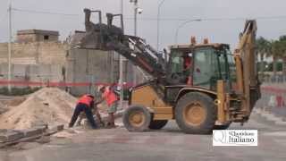 Bari, protesta lavori waterfront San Girolamo