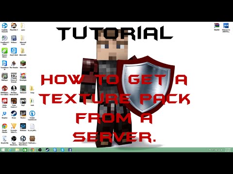 Tutorial How to get a texture pack from a server. Tutorial How to get a texture pack from a server.