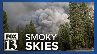 Wildfire smoke may clog Utah skies this week