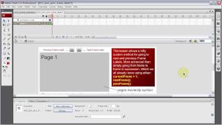 Go to next or previous frame labels Flash AS3 Tutorial CS3
