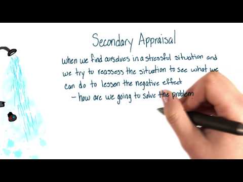 What is a secondary appraisal?