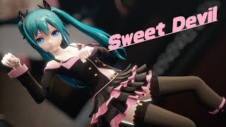 【MMD】どっと式初音ミクでSweet Devil (Live ver)【1440p】