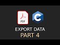PDF Parser in C | Exporting Data