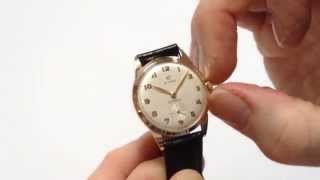 CYMA vintage wristwatch, hallmarked 1956