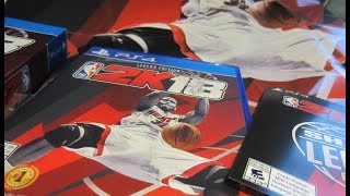 Unboxing NBA 2K18 Legends Edition