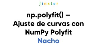 np.polyfit() — Ajuste de curvas con NumPy Polyfit