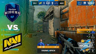 MOVISTAR RIDERS VS NAVI YOUTH - HIGHLIGHTS |  THUNDERPICK WORLD CHAMPIONSHIP 2023 EUROPE S1