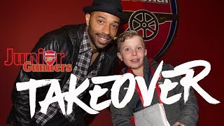 I'VE HAD A MEETING, SOME DINNER \u0026 MET THIERRY HENRY! | Junior Gunners take over Emirates Stadium