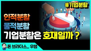 [기초강의]물적분할 VS 인적분할 호재, 악재는 이렇게 구분하세요 (기업분할 / 포스코모빌리티그룹)