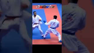 Amazing Steven dacosta karate Fight Kumite #shorts #karate #karatedo #wkf #fight #karatecombat