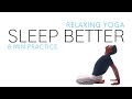 Yoga Routine for Deep Sleep | 8 min Yoga for Sleep Better | YOGA WITH AMIT