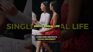 CARNIVORE DESTROYS VEGAN ARGUMENT! 🥩🆚🥬 #viral #shorts