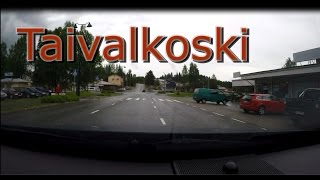 Taivalkoski neljäntien risteys 2015