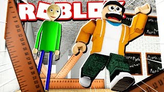 *NEW* BALDI'S SCHOOLHOUSE OBBY ESCAPE! (Deadly Rulers EVERYWHERE!)