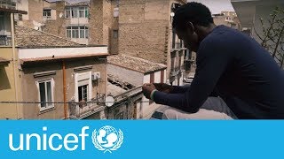 Teen migrant faces xenophobia in Italy | UNICEF