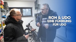 Ein Rundgang mit Udo durchs neue Büro