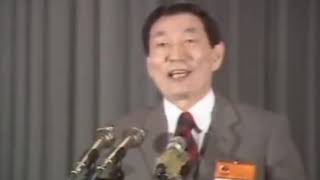 1988年，朱镕基朱总理竞选中共上海市市长完整版20分钟发言