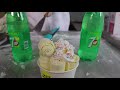 7up soda ice cream rolls satisfying asmr video