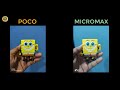 micromax in note vs poco m2 pro comparison l in note 1 camera review