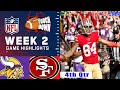 San Francisco 49ers Vs. Vikings [WEEK 2] [4th - FINAL] highlights | NFL Season 2024