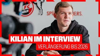 Verlängerung bis 2026: Luca KILIAN im INTERVIEW | 1. FC Köln