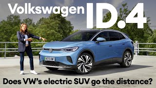 Volkswagen ID.4 SUV 2021 review – Does VW's electric SUV go the distance? / Electrifying