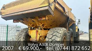 Volvo A30E Dumper