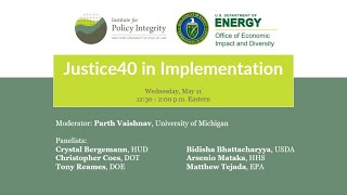 Justice40 in Implementation: Approaches and Challenges