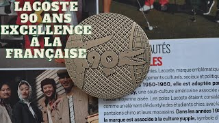 LACOSTE 90 ANS - EXCELLENCE À LA FRANÇAISE - MONNAIE DE PARIS