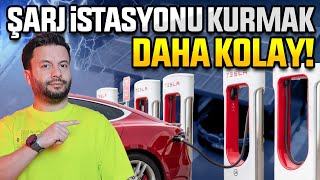 Elektrikli otomobil sahiplerine müjde! - Şarj istasyonu kurmak daha kolay!