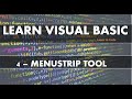 Learn Visual Basic : How To use the MenuStrip in vb.net