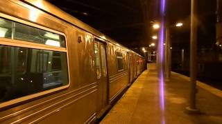 MTA Staten Island Railway 4 Car Set or R44M's Arriving on Track 7 @ St. George Terminal