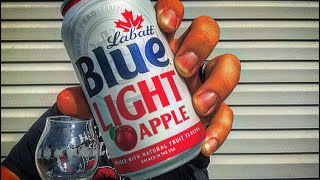 #217 Labatt Blue Light Apple Lager Labatt Brewing Company macro beer review