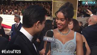 ‘BlacKkKlansman’ Star Laura Harrier on Her Eco-Friendly Oscars Dress