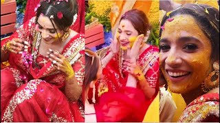 Ankita Lokhande's CRAZY Dance with Vicky Jain at her Grand Haldi Ceremony with Family