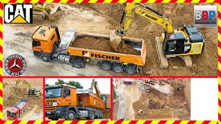 CAT 326F LN, Mercedes Trucks - Erdbau, Berglen, 2025. Teil 6