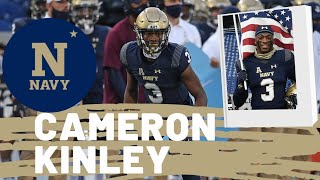 Cameron Kinley, CB, Navy | 2021 NFL Draft Prospect Zoom Interview