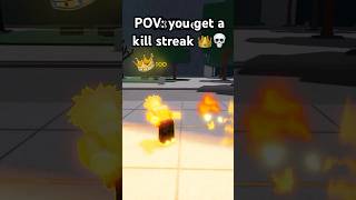 POV: you get a killstreak in TSB🤣💀The Strongest Battlegrounds ROBLOX #shorts