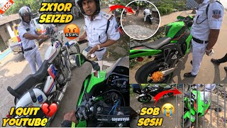 I Quit YouTube! || Zx10r Seized 💔